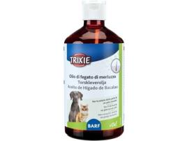 Complemento Alimentar para Cães e Gatos  Óleo de Bacalhau (500ml - Líquido - Sabor: Bacalhau)