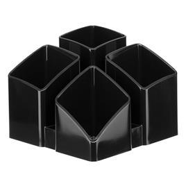 HAN Copo Porta-Lápis Scala, Prolipropileno, 125 x 100 x 125 mm, Preto