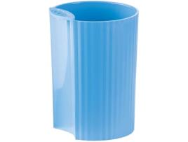 Porta-Lápis HAN Loop 4 Compartimentos Azul Claro