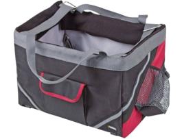 Transportadora de Bicicletas para Cães e Gatos  Refletor (Cinzento - 38x25x25cm - S - Porte Pequeno)