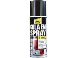 Cola em Spray UHU 3 Em 1 (200 ml)