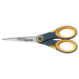 WESTCOTT Tesoura antiaderente, titânio, 180 mm, cinzento/amarelo