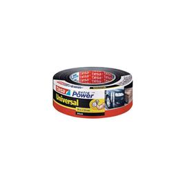 tesa Fita Adesiva Universal Extraforte, 50 mm x 50 m, Tecido Reforçado, Preta