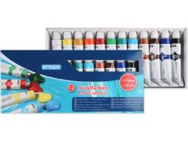 Conjunto de Tintas Acrílicas STYLEX 28651