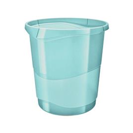 ESSELTE Cesto Papéis Colour’Ice, 14 L, Plástico, Azul