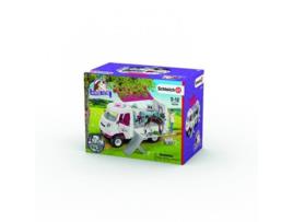 Carrinha SCHLEICH Veterinária com Potro Hanoveriano