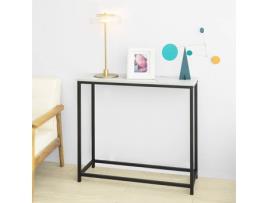 Consola  Branco e Preto (80x75x30cm)