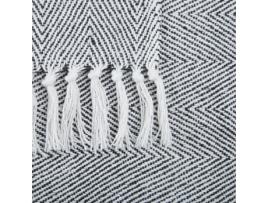 Manta preta 130 x 160 cm TANGIER