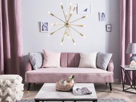Candeeiro de teto dourado MAGUSE