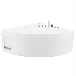 Banheira de hidromassagem com LED em branco PELICAN