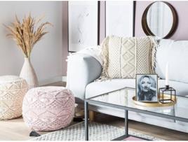 Almofada Decorativa BELIANI Yortan (Bege - 40x45 cm)