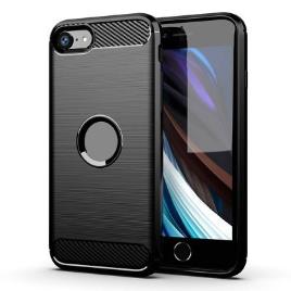 Capa Iphone 7 Plus E 8 Plus Forcell Efeito Carbono Preto