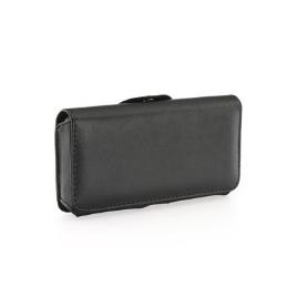 Bolsa Samsung S3 E A3 2016 E Iphone 6 E 7 E 8 E Huawei Y3 Ii E Lg Spirit ) OEM Pele Sintética Preto