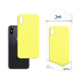 Capa Iphone X E Xs 3mk Silicone Limão