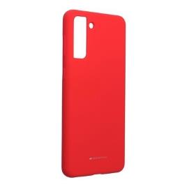 Capa Samsung Galaxy S21 Plus Goospery Silicone Vermelho