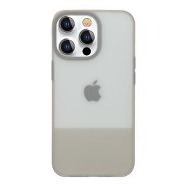 Capa Iphone 13 Pro Max Kingxbar Silicone Cinzento