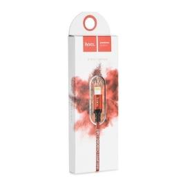 Cabo Velocidade Hoco Para Iphone Lightning De Carregamento De 8 Pinos X14 Vermelho E Preto