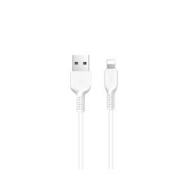 Cabo Hoco Flash De Dados De Carregamento Para Iphone Lightning 8 Pinos X20 1 Metro Branco