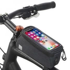 Bolsa De Bicicleta No Quadro Da Bicicleta Com Zíper Impermeável 0,8L Sahoo 121460-Sa