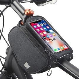 Bolsa De Bicicleta No Quadro Da Bicicleta Com Zíper Impermeável 1,5L Sahoo 121462-Sa