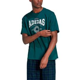 Adidas Originals Short Sleeve T-shirt Verde L Mulher