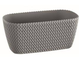 Floreira PROSPERPLAST Splofy Case (Cinzento - 29.7 x 14.5 x 13.3 cm)