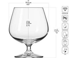 Copos KROSGLASS Balance (Vidro - Transparente - 10,2 x 13)