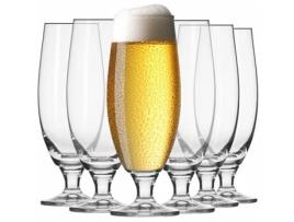 Copos KROSGLASS Elite (Vidro - Transparente - 7,9 x 21,5)