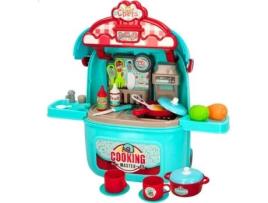 Cozinha de Brincar CB TOYS Portátil 2 Em 1 com Luz e Som My Home Colors (Idade Mínima: 2 Anos - 45x46x23.5 cm)