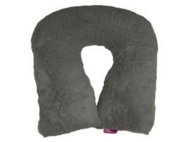 Almofada Sanitizada Anti-Decúbito com Forma de Ferradura, Cinzenta 44X11 cm UBIOTEX