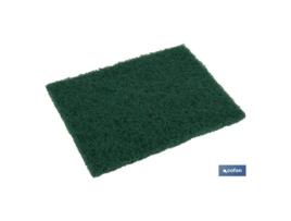 Pack de 4 estropajos  verdes 100% fibra venta unitaria