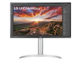 Monitor Lg > led display 68,6 cm (27) 3840 x 2160 pixels 4k ultra hd prateado, preto - 27UP850N-W