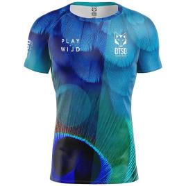 Otso Blue Birds Short Sleeve T-shirt  XL Homem