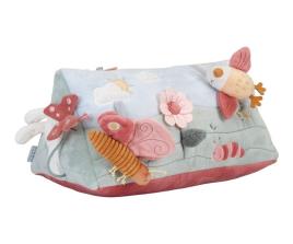 Almofada triangular de Atividades com Flores e Borboletas