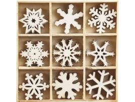 Acessórios Decorativos HEYDA 21-18 521 105 Branco 45 peça(s)