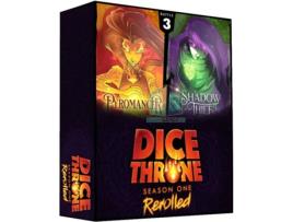 Jogo de Tabuleiro ROXLEY GAMES Dice Throne: Pyromancer vs Shadow Thief (Idade Mínima: 8 Anos - Nível de Dificuldade: Intermédio)