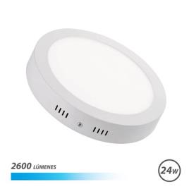 Elbat Downlight de Pared LED 24W 2600lm - Forma Circular 305mm - 6500K Luz Fria