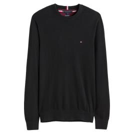 Tommy Hilfiger Camisola de gola redonda em algodão pima e caxemira