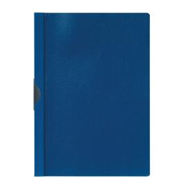 Classificador com Clip, PVC, 30 Folhas, Azul Escuro