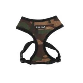 Puppia Soft Arnês Camuflagem para cães