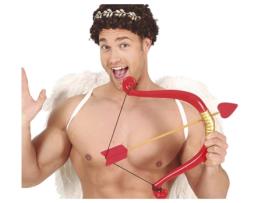 Adereço GUIRCA Cupido Arco Vermelho Com Flecha 58 Cm