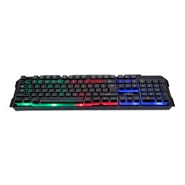 TECLADO GAMING QWERTY LUZ RGB NO FEAR - NO FEAR