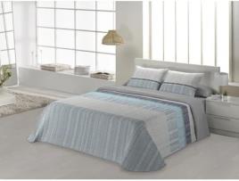 Colcha JVR Bombay (Poliéster - Azul - 235 cm)