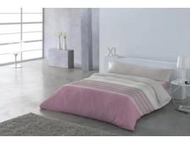Edredão JVR Niza (Poliéster - Rosa - 150 cm)
