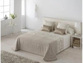 Colcha JVR Pompeya (Poliéster - Amarelo - 270 cm)