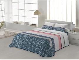 Colcha JVR Lena (Poliéster - Azul - 180 cm)