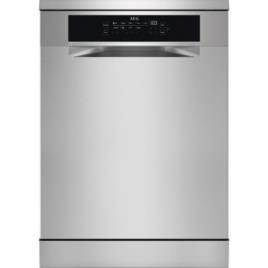 AEG FFB74707PM Máquina de Lavar Louça, Livre Instalação, 60 cm, 14 Talheres, 9 Programas, 4 Temperaturas, Inox - 7332543827282
