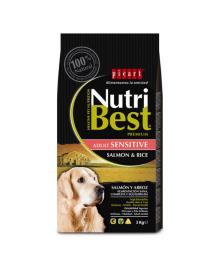 Picart Nutribest Salmão Sensitive Pack económico : 4 x 15 kg