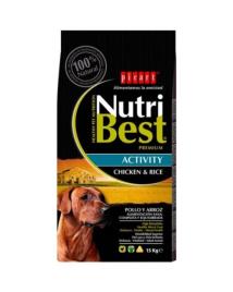 Picart Nutribest Activity Frango 15 Kg Pack económico : 4 x 15 kg