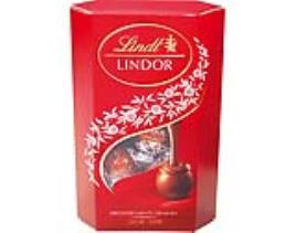 Bombons Lindt Lindor Cornet Leite 337g